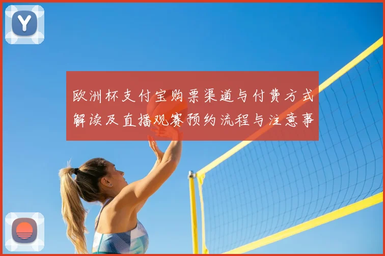欧洲杯支付宝购票渠道与付费方式解读及直播观赛预约流程与注意事项